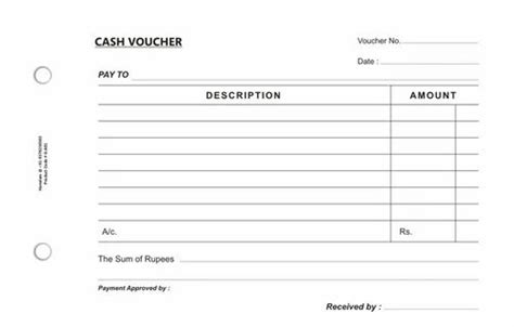 Cash Voucher Book at Rs 70/piece | Office Stationery in Malegaon | ID ...