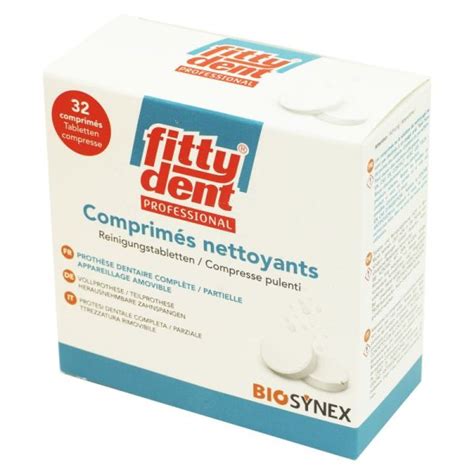 Fittydent Professional Comprim Nettoyant