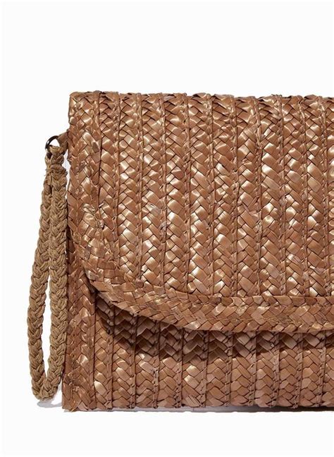 Clutch Le Lis Luiza Natural Retângular Feminina 51 25 1132 Clutch Le