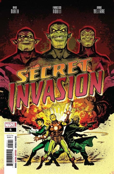 Secret Invasion 2022 5 Nm Sanford Greene Cover