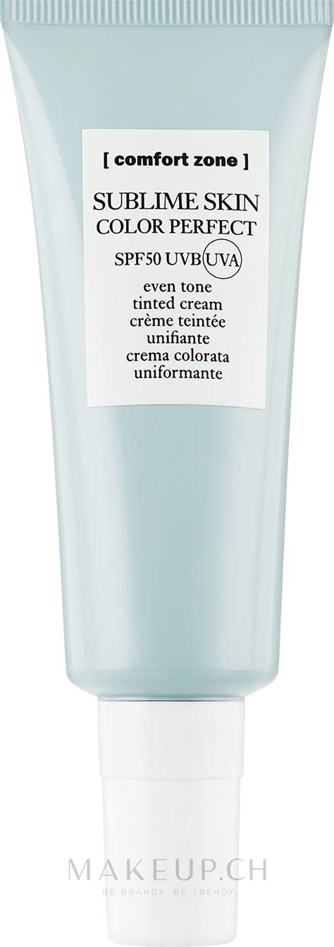 Glättende Creme mit UVA und UVB Filtern SPF50 Comfort Zone Sublime