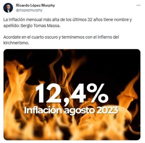 La Oposición Estalló Por El Dato De La Inflación Y Apuntó Contra Sergio