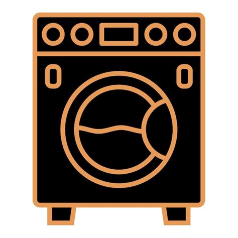 Premium Vector Washing Machine Icon