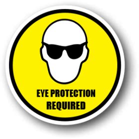 Free download | HD PNG eye protection safety sign PNG image with transparent background | TOPpng