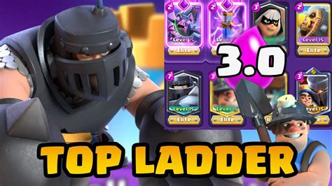 Top Ladder🌏 With 3 0 Mk Wb Deck⚔️ Clash Royale Youtube