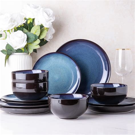 Amazon Leratio Ceramic Dinnerware Sets For Stoneware Coupe