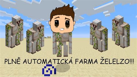 Jak Ud Lat Automatickou Farmu Na Nekone N Elezo Iron Automatick