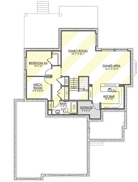 Contemporary 2-Story House Plan with Bonus Room and Finished Basement ...