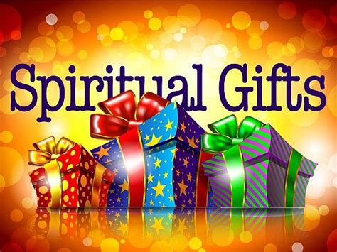 The Spiritual Gifts