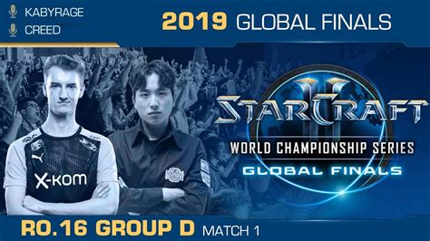 2019 WCS Global Finals Ro 16 Group D Match 1 Elazer Z Vs