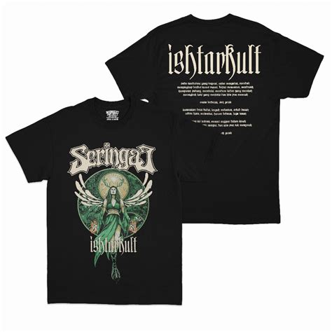 Jual T Shirt Seringai Ft Danilla Ishtarkult Kaos Merchandise Band