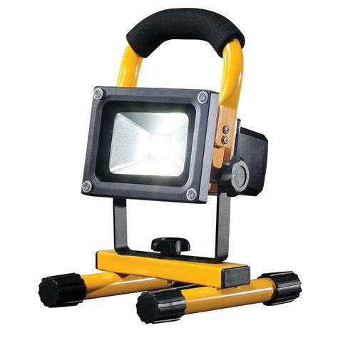 Flood It Pro Rechargeable Led Floodlight Flifl Ycw The Home Depot