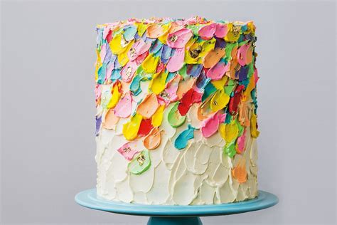 Katherine Sabbaths Painted Buttercream Cake Recipes Au