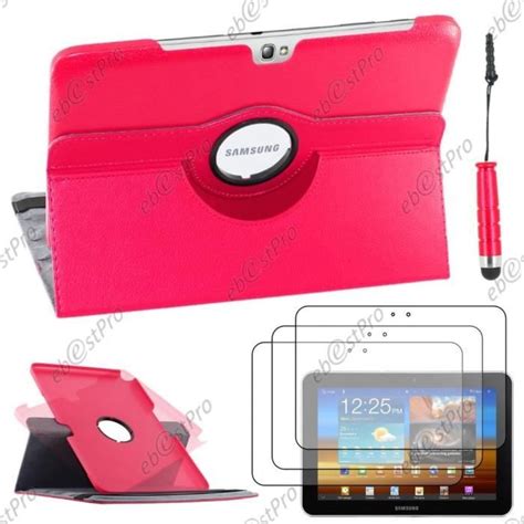 EbestStar Etui Samsung Galaxy Note 10 1 N8000 N8010 Rose Mini Stylet