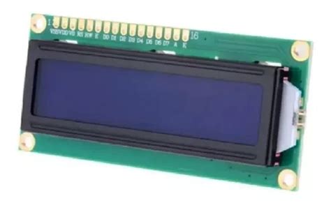 Display Tela Lcd X Backlight Azul Arduino Rasp C Nf