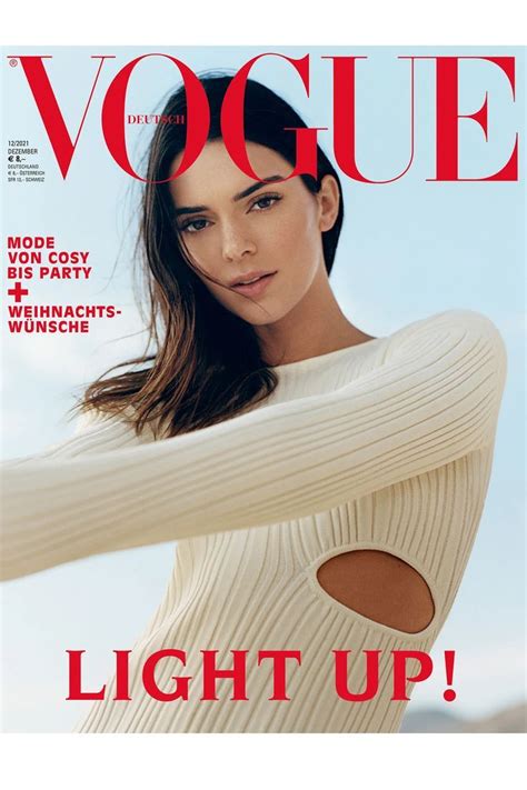 Vogue Im Dezember 2021 Ein Herrliches Fest Mit Kendall Jenner