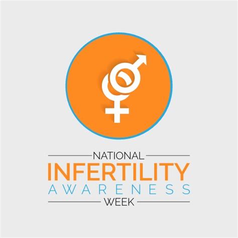 National Infertility Awareness Week Observed Vector Image