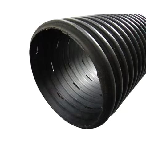 Landscaping Tunnel Hdpe Corrugated Perforated Drainage Pipe