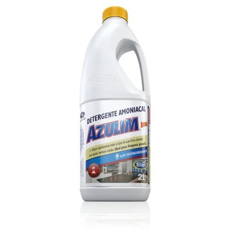 Detergente Amoniacal Para Limpeza Pesada Azulim 2l Shopee Brasil