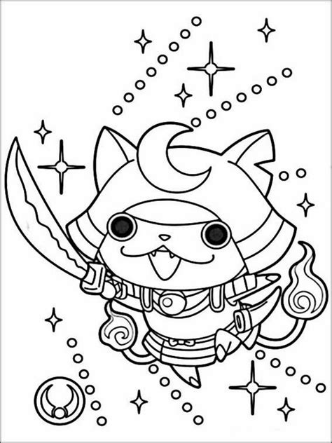 Dibujos Para Colorear Yo Kai Watch 7 Dibujos Para Colorear Páginas