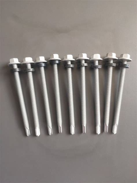 Stainless Steel Hex Head Building Roofing Tek Screws Self Drilling