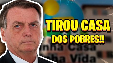 FIM DA CASA PRÓPRIA BOLSONARO CORTA 98 DA VERBA DO CASA VERDE E