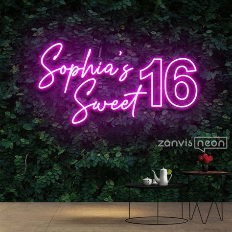 Sweet 16 Neon Party Ideas