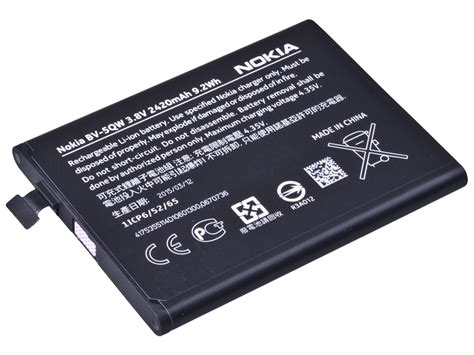 Baterie Nokia BV 5QW Li Ion 3 8V 2420mAh Pro Lumia 930 Bulk BV 5QW