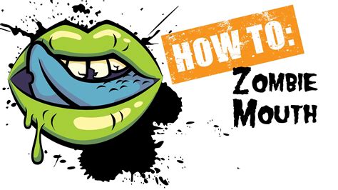 Zombie Mouth Drawing at GetDrawings | Free download