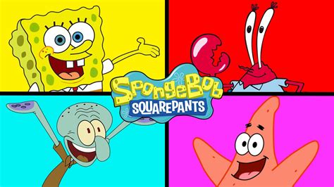 Learn Colors With Spongebob Squarepants Colours For Kids Learning