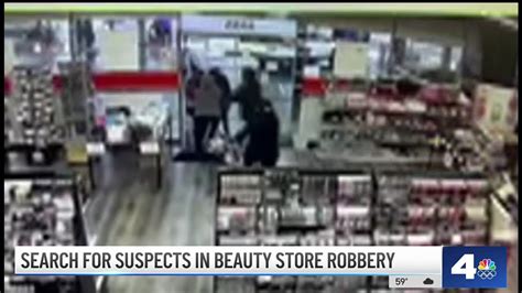 Police Search For Suspects In Commerce Beauty Store Robbery Youtube