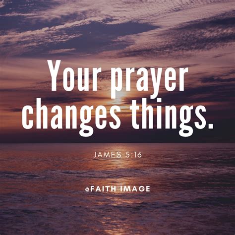 Prayer Changes Things