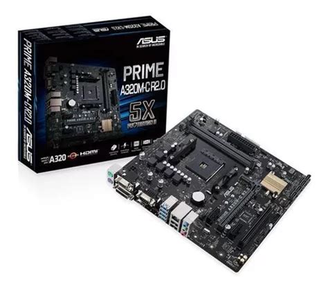 Placa Mãe Asus Prime A320m Kbr Amd Am4 Matx Ddr4 Frete Grátis