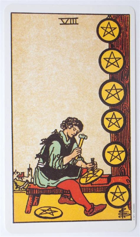 8 Of Pentacles Là Gì Ý Nghĩa Lá Bài Eight Of Pentacles Trong Tarot