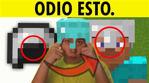 Chule Reacciona A Cosas Que Odio De Minecraft De Gelo Youtube