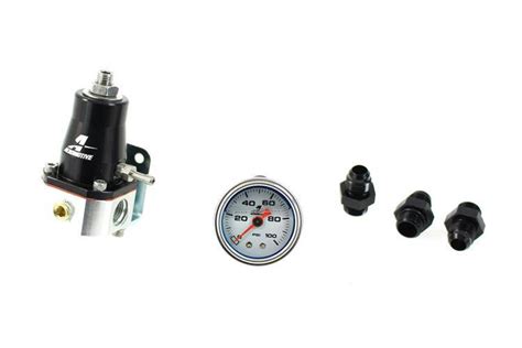 Regulator Ci Nienia Paliwa Aeromotive Efi Hp An Srebrny Wska Nik