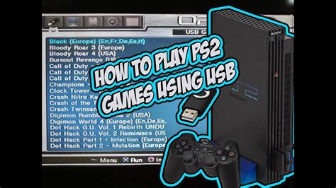 How To Play PS2 Games Using USB Or External HDD PS2 Mcboot YouTube