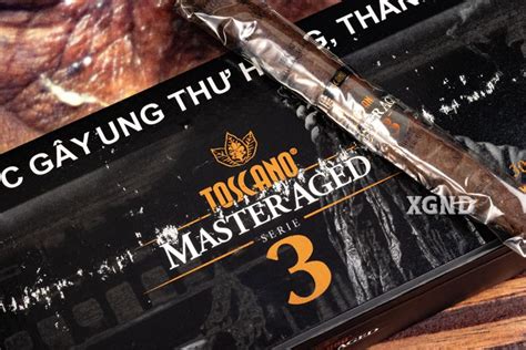 Cigar Toscano Master Aged Serie X G Ch Nh H Ng