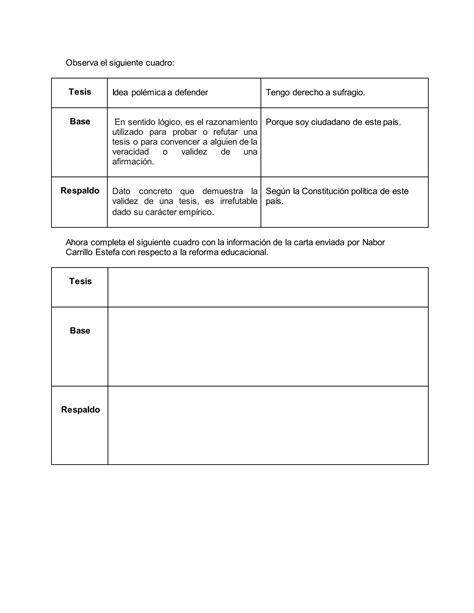 Guia Texto Argumentativo Sexto Basico Docx