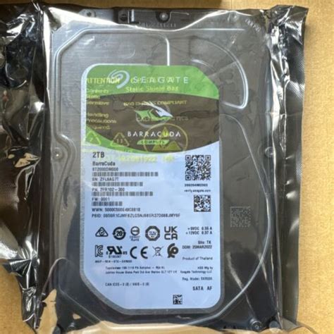 Seagate Barracuda 2TB Hard Drive ST2000DM008 2FR102-300 | eBay