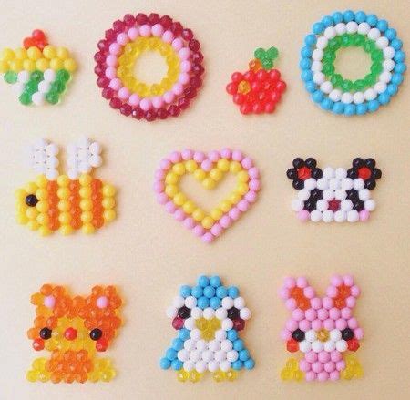 Pin by ира on AquaBeads Aqua beads Bead designs Bead crafts