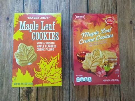 Trader Joe S Maple Leaf Cookies Aldi Reviewer