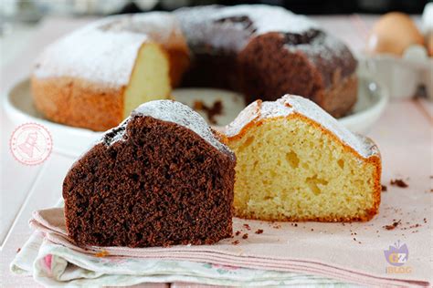 Ciambellone Bicolore Facile Veloce Senza Burro In Pochi Minuti