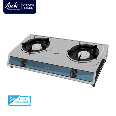 Asahi Gs Gas Stove Double Burner Lazada Ph