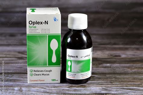 Cairo Egypt December Oplex N Anti Cough Antitussive And