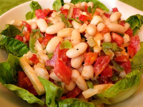 Cocinando con Lola García Ensalada de alubias blancas con vinagreta