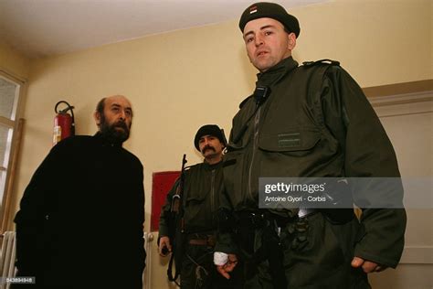 Serbian nationalist Zeljko Raznatovic , better known as Arkan, is in ...