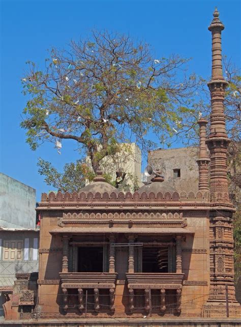 Small Mosque in Ahmedabad, India Stock Image - Image of mosque ...