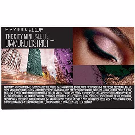 Maybelline New York The City Mini Eyeshadow Palette Diamond District