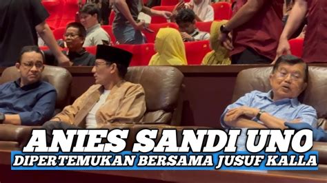 ANIES YUSUF KALLA DAN SANDI UNONONTON BARENG FILEM LAFRAN PENDIRI